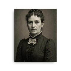 Margaret Moss canvas print on a plain backdrop in size 16"x20".