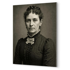 Margaret Moss metal print mockup