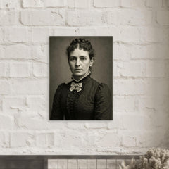 Margaret Moss metal print mockup