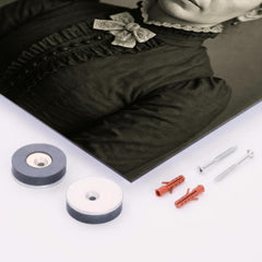 Margaret Moss metal print mockup