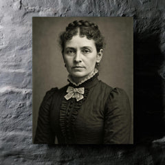 Margaret Moss metal print mockup