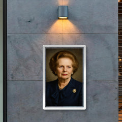 Margaret Thatcher portrait poster 2