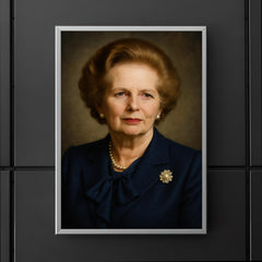 Margaret Thatcher portrait poster 5