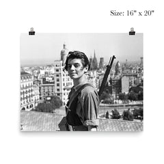 Maria Ginesta in Barcelona During the Spanish Civil War poster 2