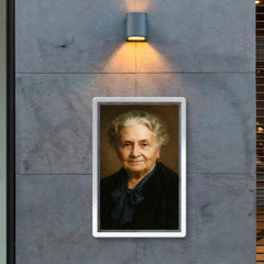 Maria Montessori portrait poster 2