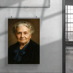 Maria Montessori portrait poster 4