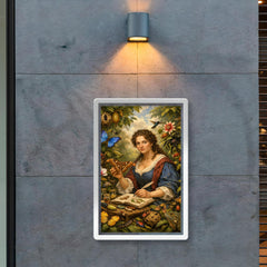 Maria Sibylla Merian among Surinam insects poster 2