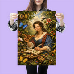 Maria Sibylla Merian among Surinam insects poster 3