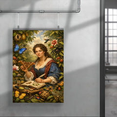 Maria Sibylla Merian among Surinam insects poster 4