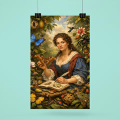 Maria Sibylla Merian among Surinam insects poster 6