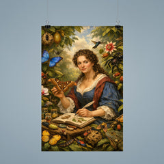 Maria Sibylla Merian among Surinam insects poster 9