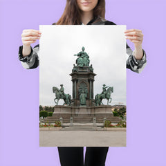 Maria Theresia Monument by Caspar Zumbusch and Anton Brenek, 1874-1888 poster 3