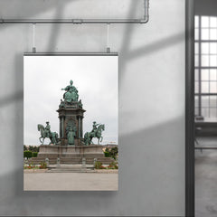 Maria Theresia Monument by Caspar Zumbusch and Anton Brenek, 1874-1888 poster 4