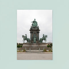 Maria Theresia Monument by Caspar Zumbusch and Anton Brenek, 1874-1888 poster 8