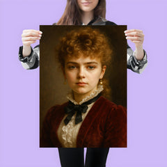Marie Bashkirtseff portrait poster 3