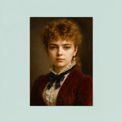 Marie Bashkirtseff portrait poster 8