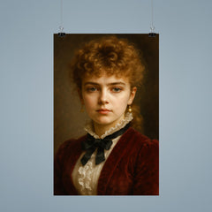 Marie Bashkirtseff portrait poster 9