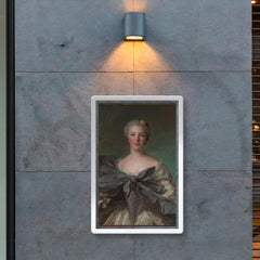 Marie Françoise de La Cropte de St. Abre, Marquise d'Argence by Jean Marc Nattier, 1744 poster 2