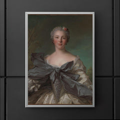 Marie Françoise de La Cropte de St. Abre, Marquise d'Argence by Jean Marc Nattier, 1744 poster 5