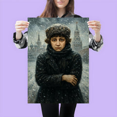 Marina Tsvetaeva in fierce Moscow winter poster 3