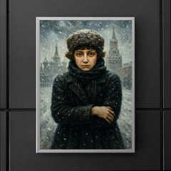 Marina Tsvetaeva in fierce Moscow winter poster 5
