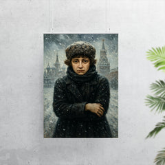 Marina Tsvetaeva in fierce Moscow winter poster 7