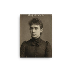 Marjorie Maule canvas print on a plain backdrop in size 12"x16".