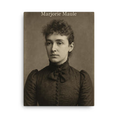Marjorie Maule canvas print on a plain backdrop in size 18"x24".