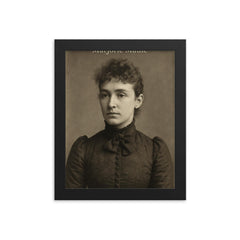 Marjorie Maule framed print on a plain backdrop in size 8"x10".