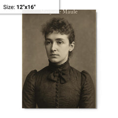 Marjorie Maule metal print on a plain backdrop in size 12"x16".