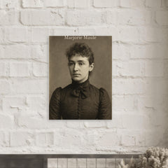 Marjorie Maule metal print mockup
