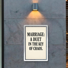 Marriage a duet in the key of chaos poster 2