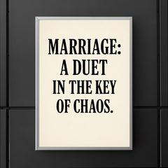 Marriage a duet in the key of chaos poster 5