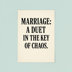 Marriage a duet in the key of chaos poster 8
