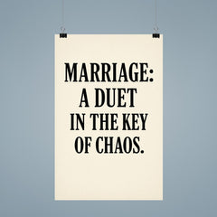 Marriage a duet in the key of chaos poster 9