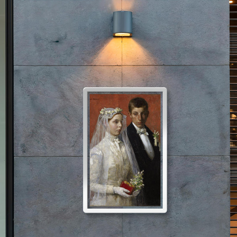 Marriage by Gari Melchers poster 2