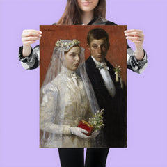 Marriage by Gari Melchers poster 3