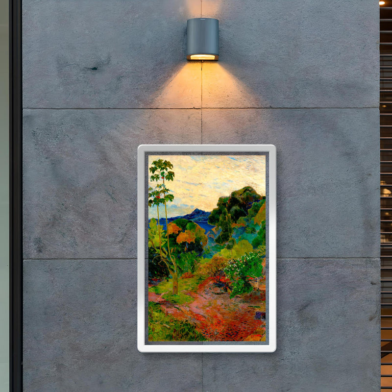 Martinique Landscape by Paul Gauguin poster 2