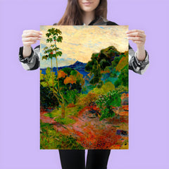 Martinique Landscape by Paul Gauguin poster 3