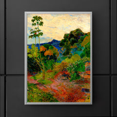 Martinique Landscape by Paul Gauguin poster 5