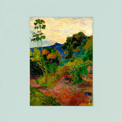 Martinique Landscape by Paul Gauguin poster 8
