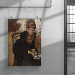 Mary Cassatt by Edgar Degas poster 4