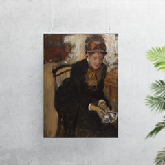 Mary Cassatt by Edgar Degas poster 7