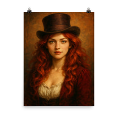 Mary Jane Kelly poster on a plain backdrop in size 8"x10".