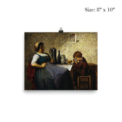 Maternal Joy by Adolf von Becker poster 4