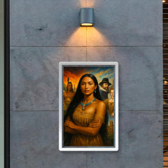Matoaka Pocahontas between Powhatan world and English court poster 2