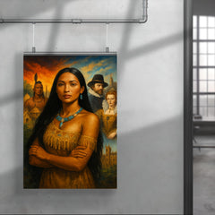 Matoaka Pocahontas between Powhatan world and English court poster 4