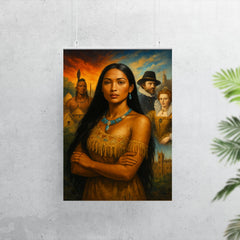 Matoaka Pocahontas between Powhatan world and English court poster 7