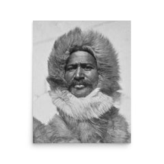 Matthew Henson poster on a plain backdrop in size 16"x20".