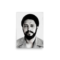 Maurice Bishop poster on a plain backdrop in size 12"x16".